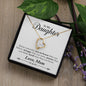 My Daughter | Braver Stronger Smarter -Forever Love Necklace