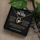 To My Wife | Forever Love Necklace | Gift for Her | Valentine's Day