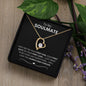 TO MY SOULMATE | FIRST KISS | FOREVER LOVE NECKLACE | VALENTINE'S DAY | GIFT FOR HER