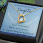 Loss of Daughter Gift Necklace | Sympathy Loss of Daughter | Forever Love Necklace | Her Wings Were Ready