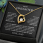 MY DAUGHTER | FOREVER LOVE NECKLACE | GIFT FOR HER | VALENTINE'S DAY