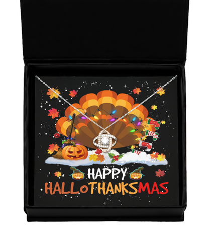 Happy HalloThanksMas | Love Knot Gold