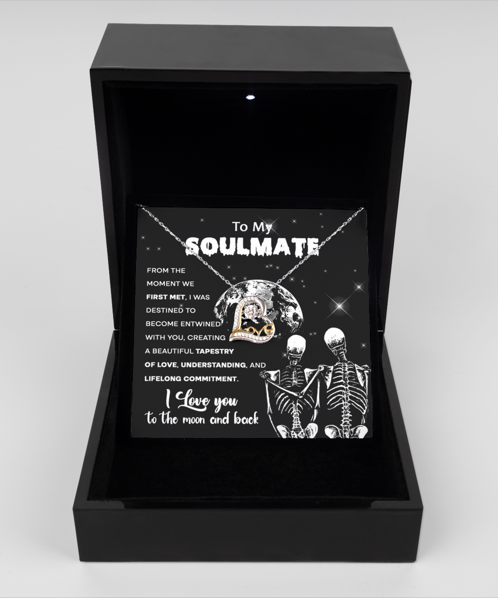 Soulmate | Tapestry of Love | Love Dancing Necklace | Halloween