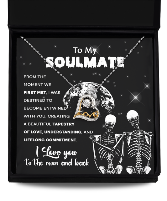 Soulmate | Tapestry of Love | Love Dancing Necklace | Halloween