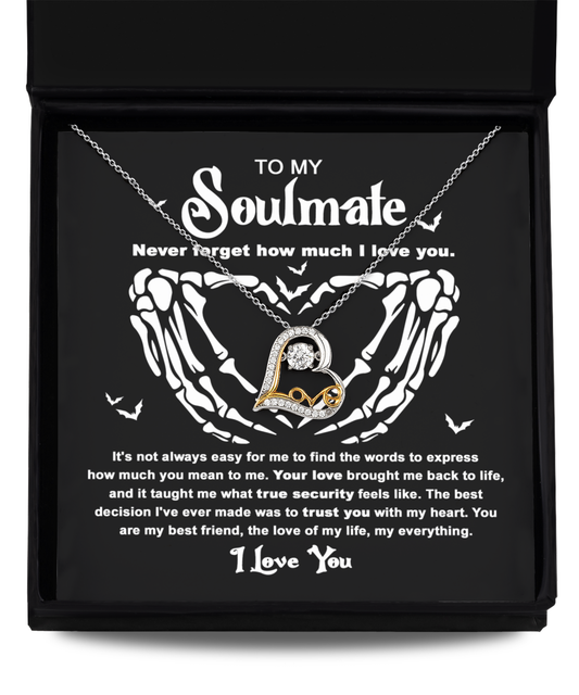 Soulmate | True Security | Love Dancing Necklace