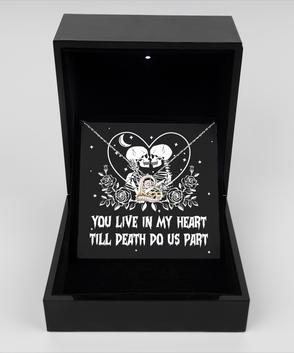 Till Death Do Us Part | Love Dancing Necklace | Halloween