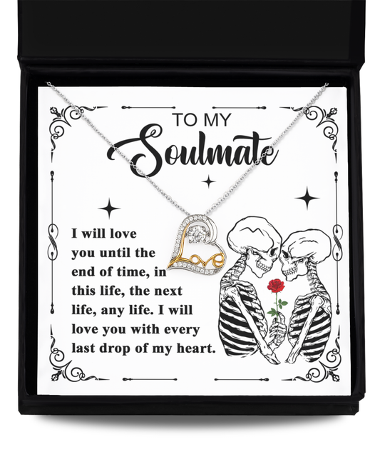 Soulmate | End of Time | Love Dancing Necklace