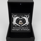 I Tolerate You | Love Dancing Necklace | Skeleton Hands