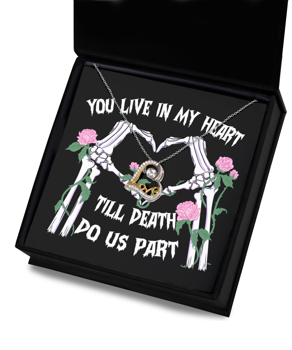 You Live in My Heart | Love Dancing Necklace