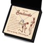 Soulmate | Breath of Air | Love Dancing Necklace
