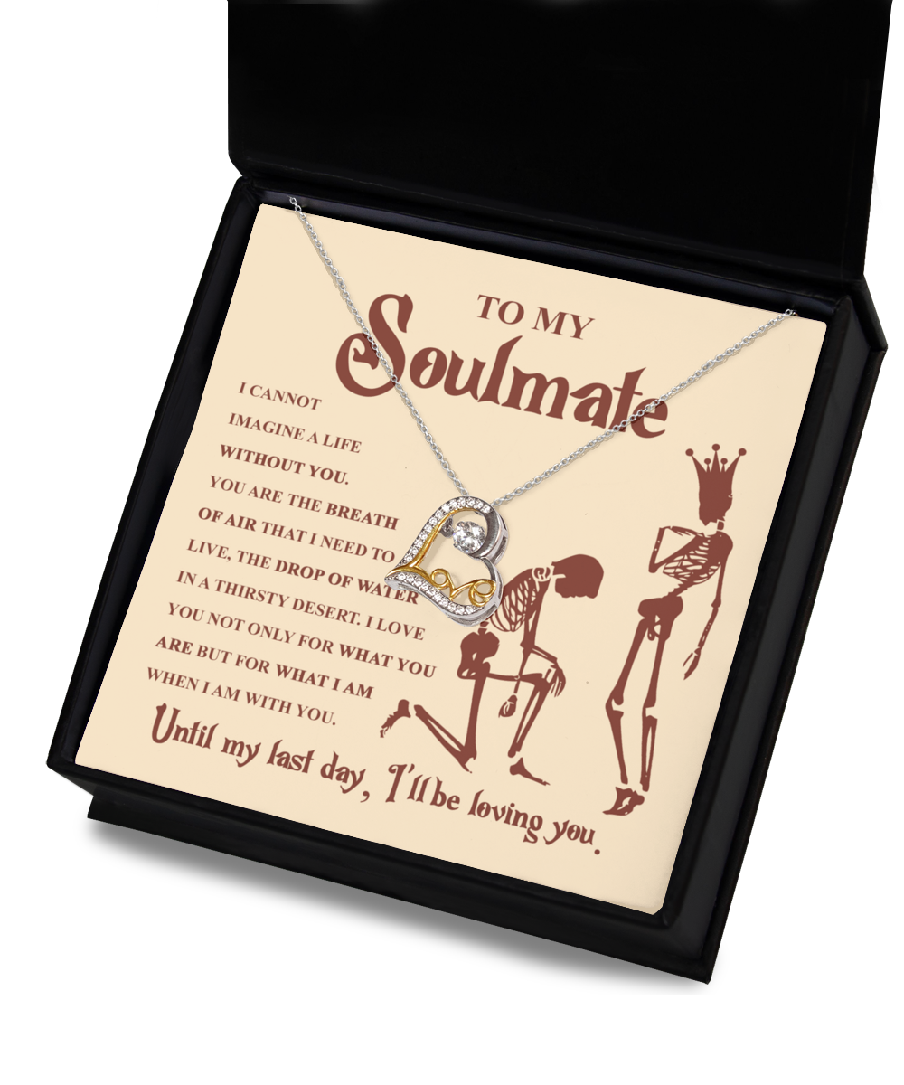 Soulmate | Breath of Air | Love Dancing Necklace