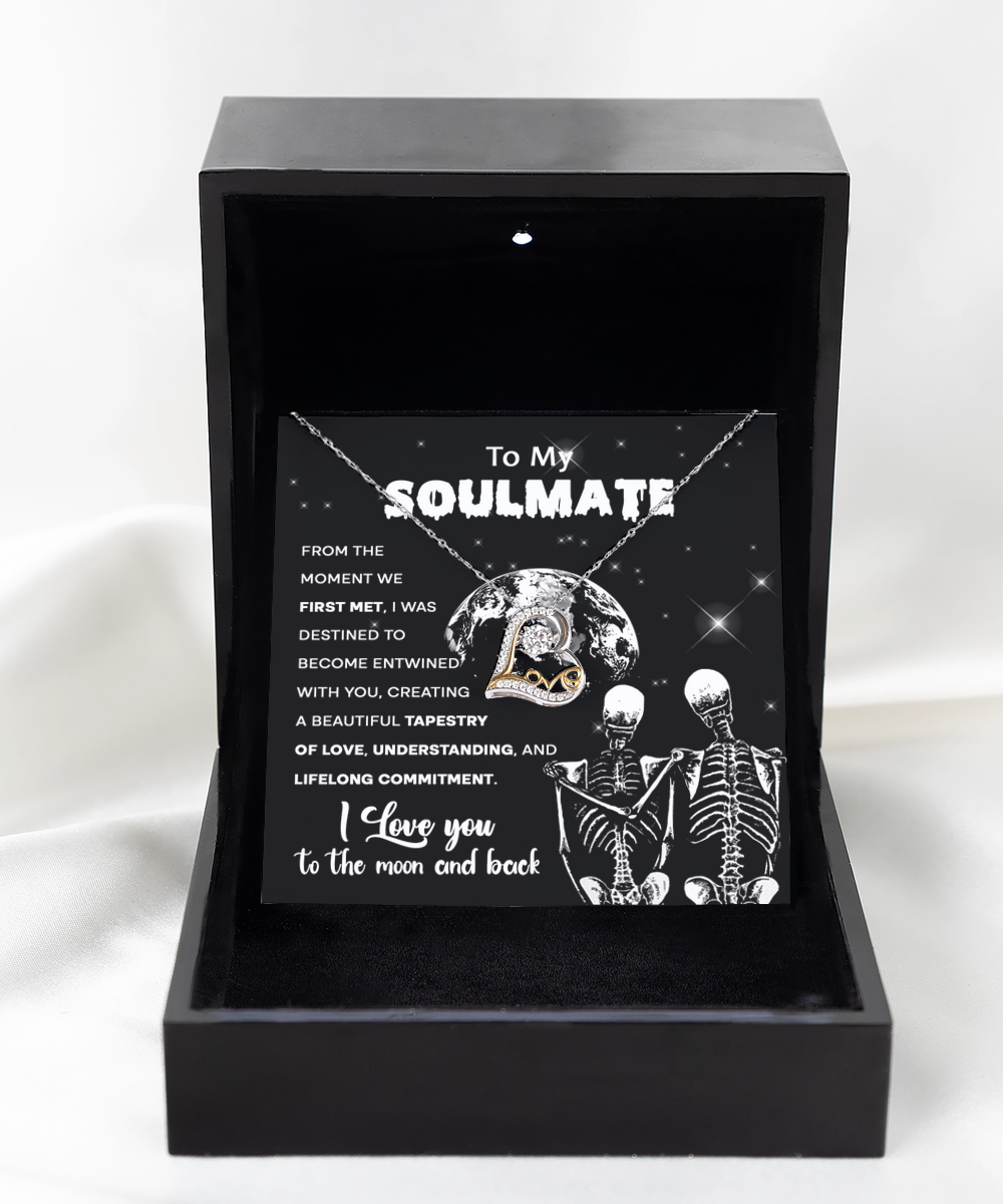 Soulmate | Tapestry of Love | Love Dancing Necklace | Halloween