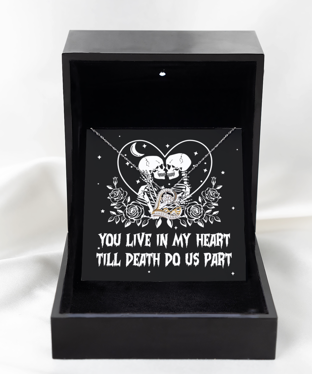 Till Death Do Us Part | Love Dancing Necklace | Halloween