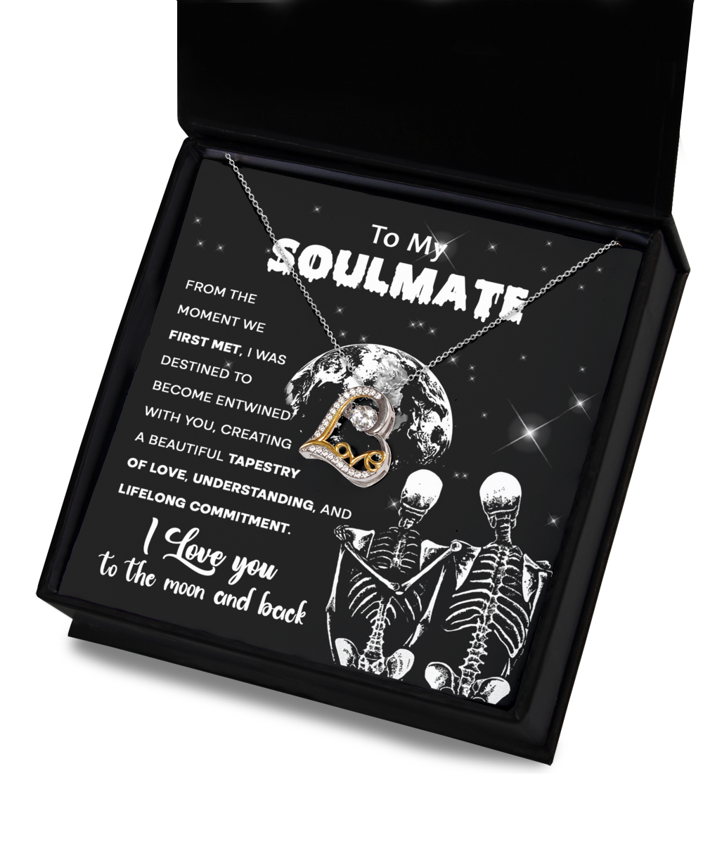 Soulmate | Tapestry of Love | Love Dancing Necklace | Halloween