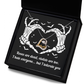 I Tolerate You | Love Dancing Necklace | Skeleton Hands