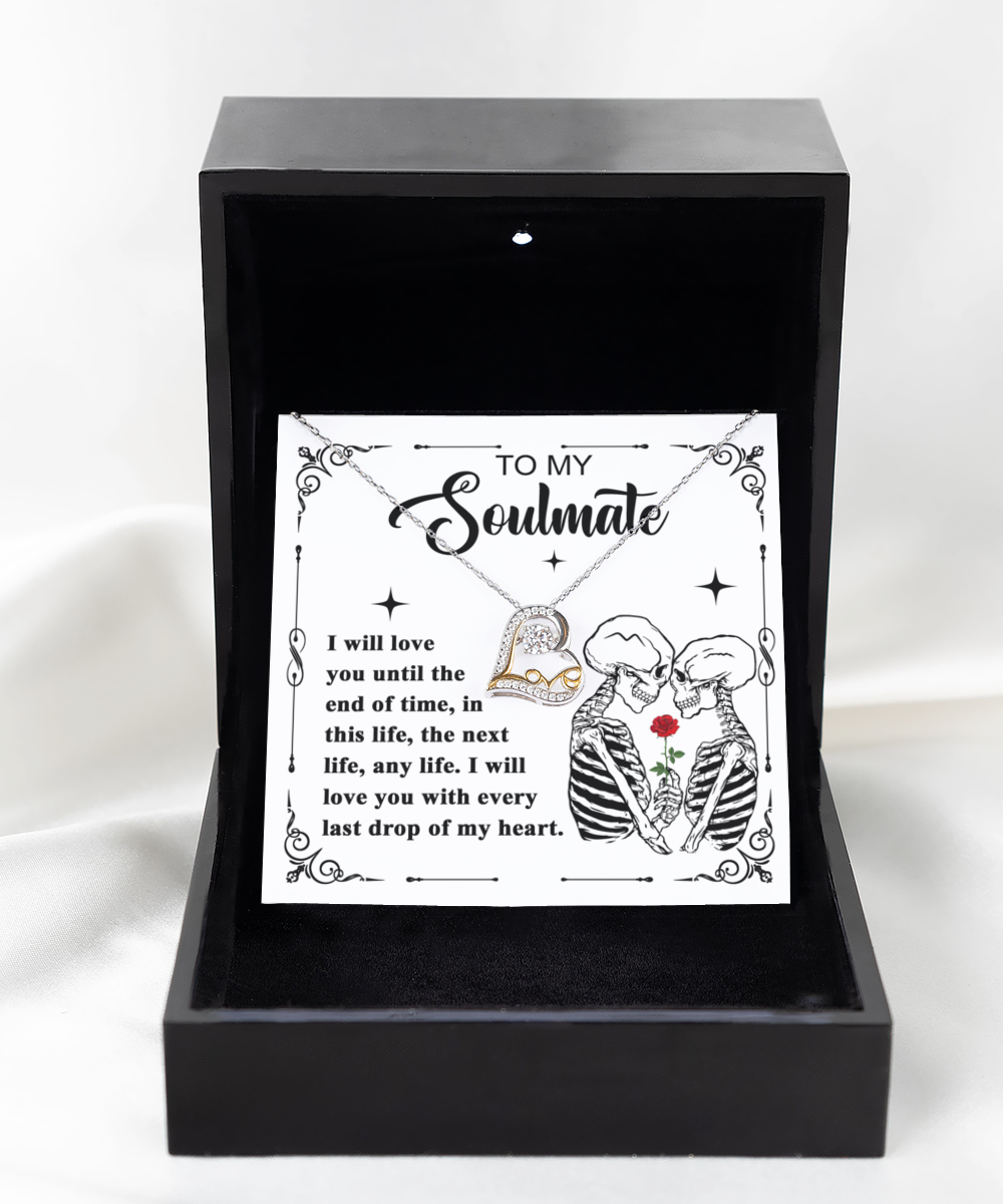 Soulmate | End of Time | Love Dancing Necklace