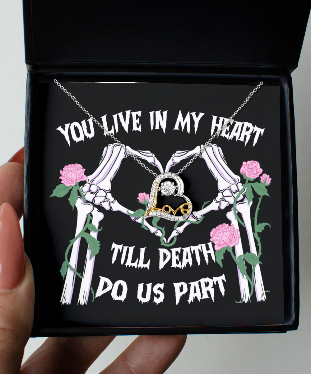 You Live in My Heart | Love Dancing Necklace