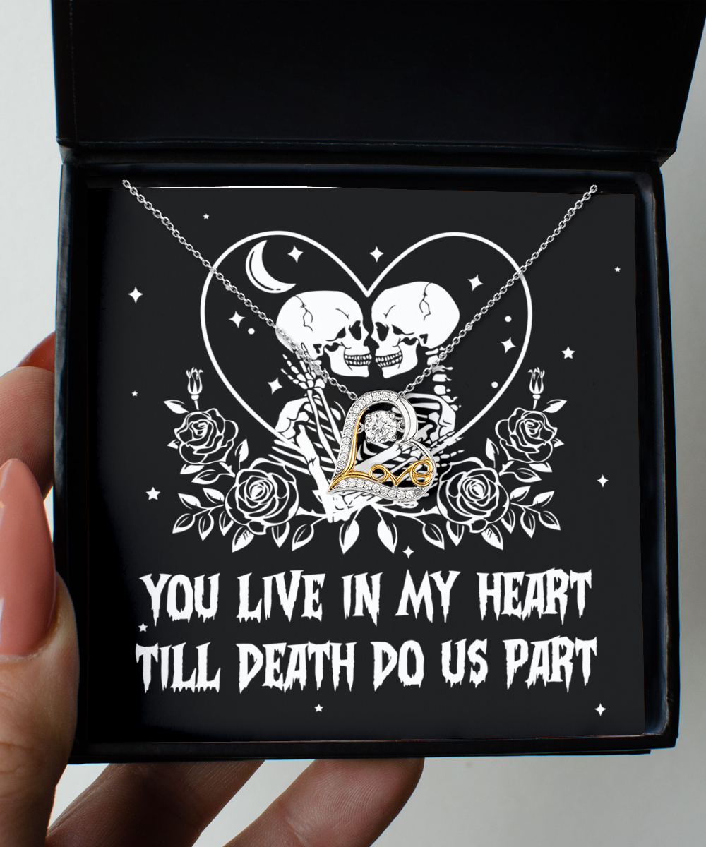 Till Death Do Us Part | Love Dancing Necklace | Halloween