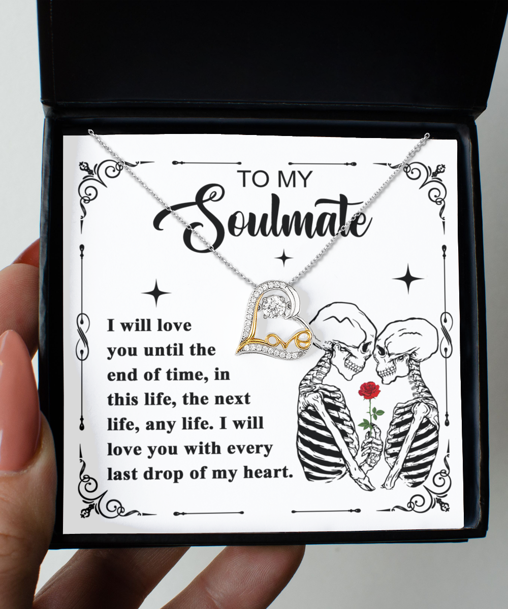 Soulmate | End of Time | Love Dancing Necklace